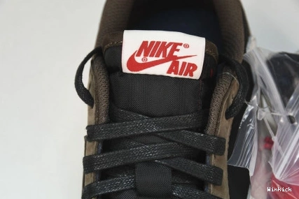 SCOTT DARK LOW TRAVIS 1 AIR CQ4277-001 JORDAN MOCHA 0902